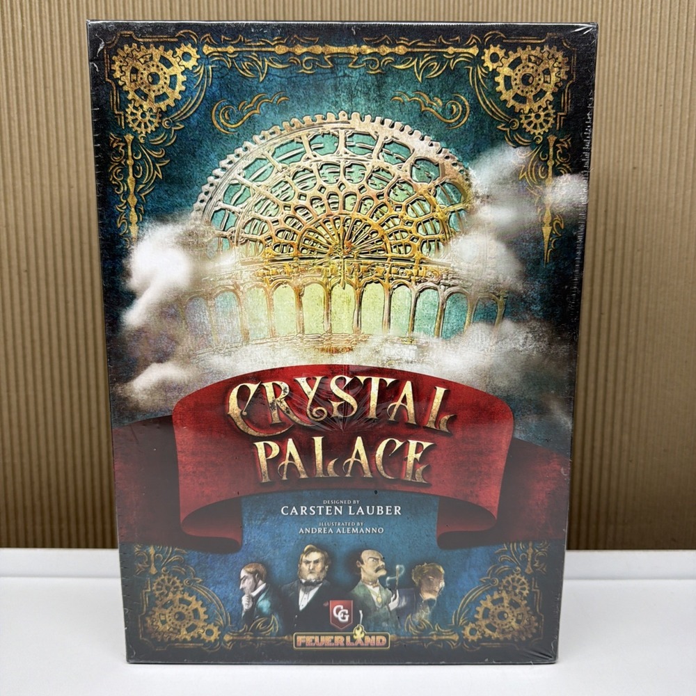 Capstone Games Feuer Land Crystal Palace Carsten Lauber Board Game New Sealed